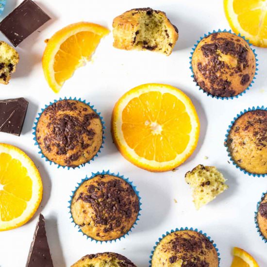 Orange Chocolate Chip Muffins