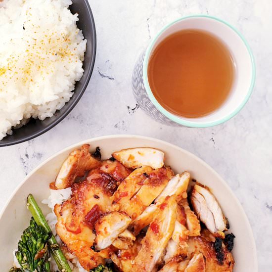 Sweet Chilli Chicken Thighs