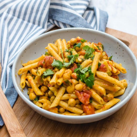 Easy Tikka Masala Pasta