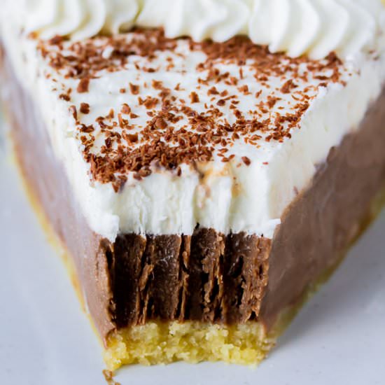 Gluten Free Chocolate Cream Pie