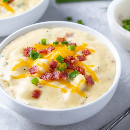 loaded baked potato soup