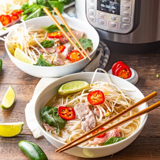 Instant Pot Beef Pho