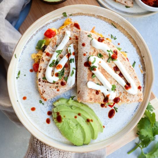 breakfast quesadillas