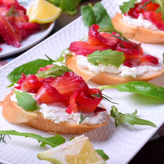 Trout Gravlax