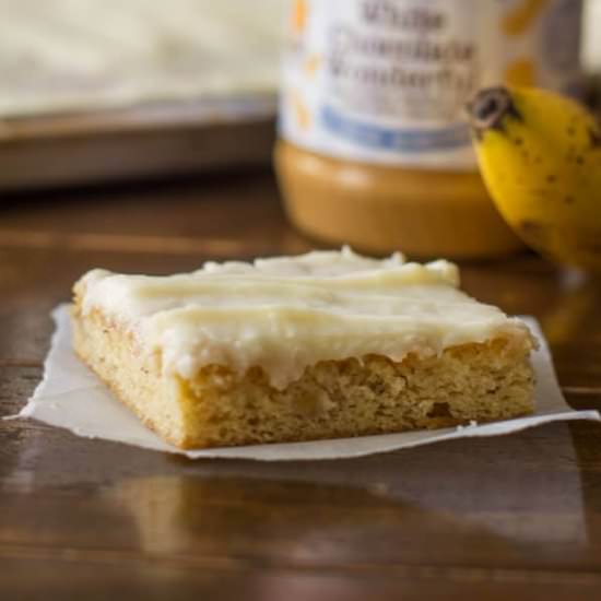 White Chocolate Peanut Butter Banana