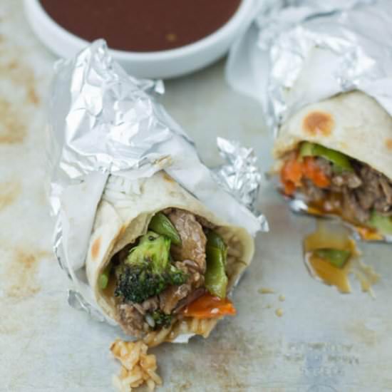 Teriyaki Beef Wrap