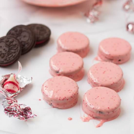 Candy Cane Oreos