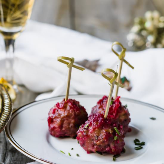 Turkey Meatball Appetizer