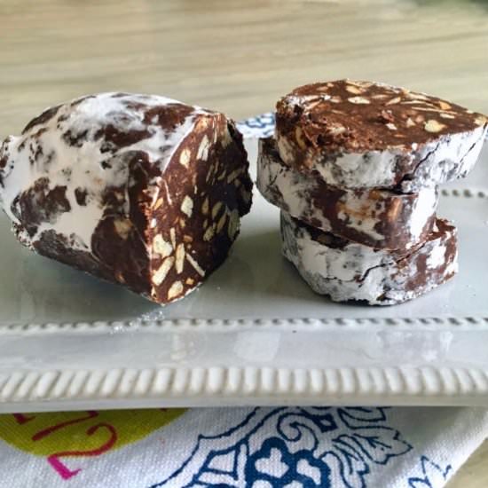 Portuguese Chocolate Salami