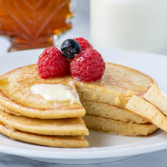 3 Ingredient Healthy Pancakes