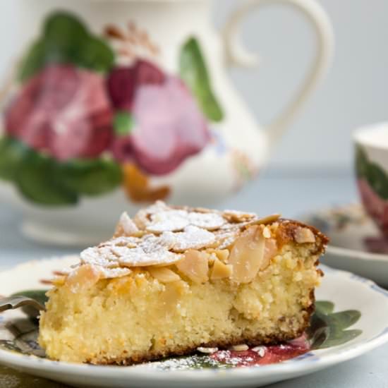 Flourless Limoncello Ricotta Cake