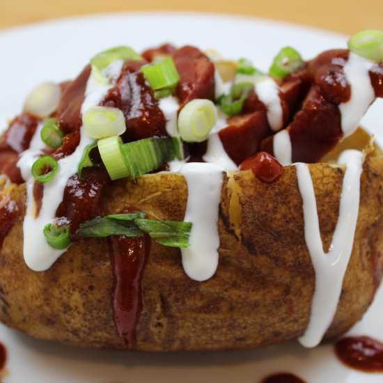 Smoked Loaded Baked Potato