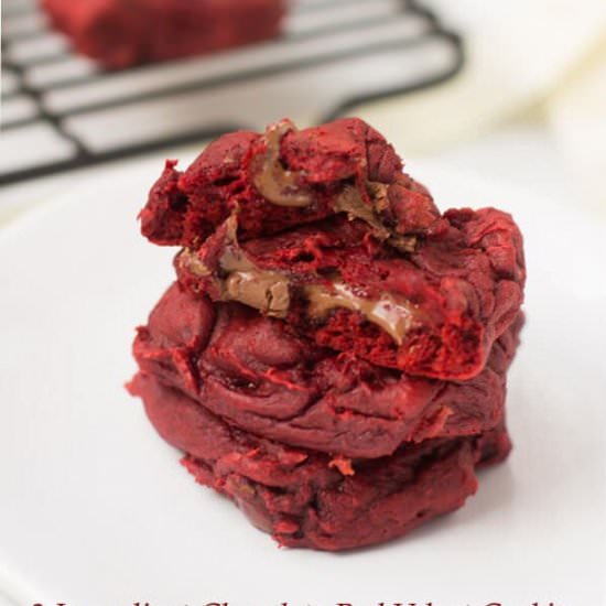 Red Velvet Chocolate Cookies