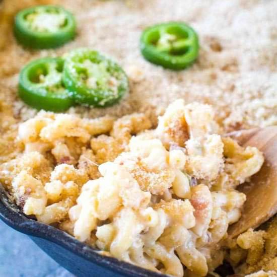 Smoked Jalapeno Popper Mac n Cheese