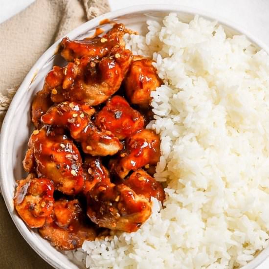 Air Fryer General Tso’s Chicken!