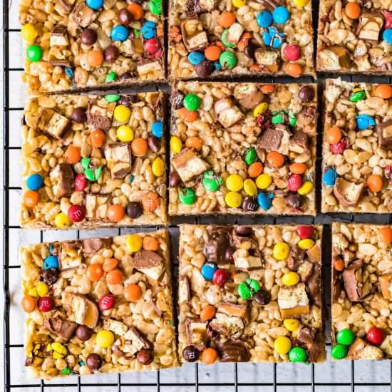 Loaded Rice Crispy Treats!