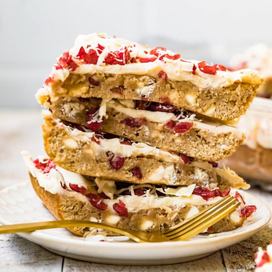 Cranberry Bliss Bars!