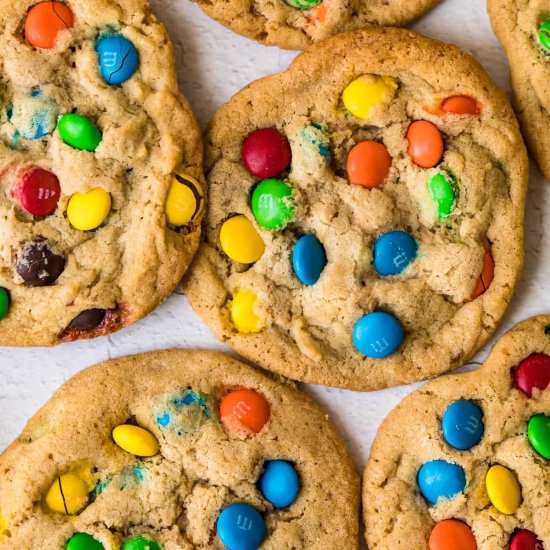 BEST M&M Cookies!!