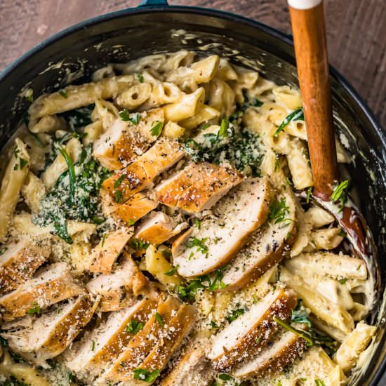 Chicken Florentine Pasta!