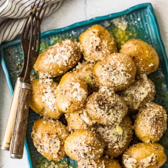 Cacio E Pepe Roasted Potatoes!