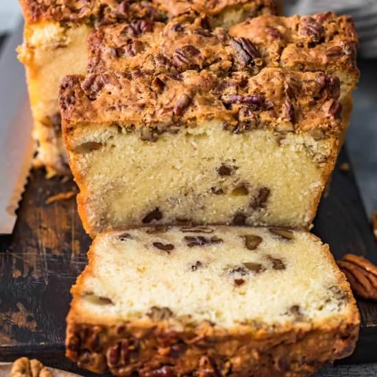 Pecan Pie Pound Cake!