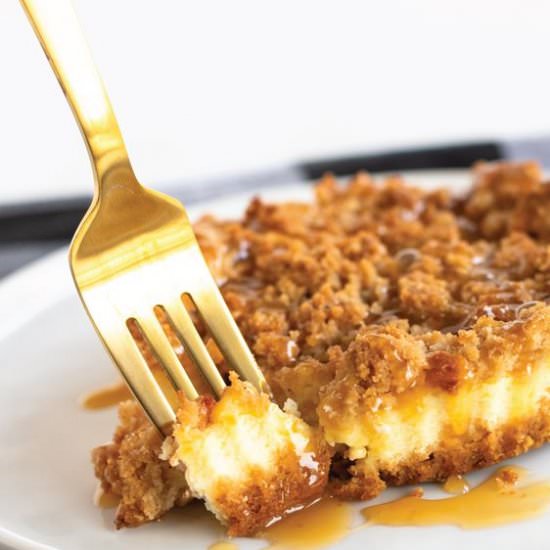 Mini Caramel Apple Cheesecakes