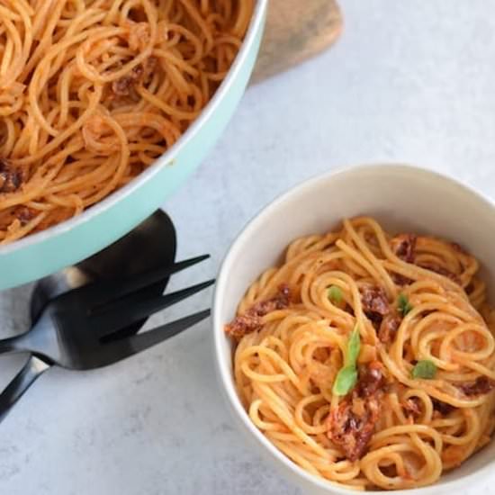 Creamy Sun Dried Tomato Sauce