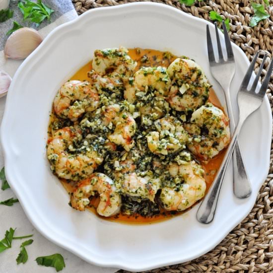 Spanish SAUTÉED SHRIMP