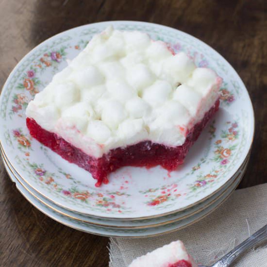 Raspberry Jello Salad