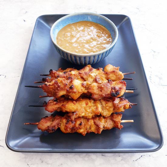 Chicken Satay Skewers