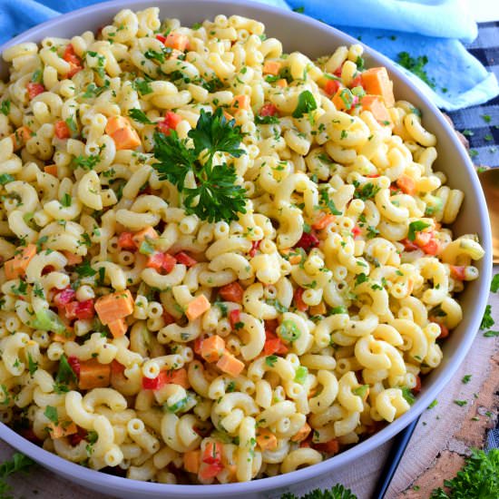 Mom’s Classic Macaroni Salad