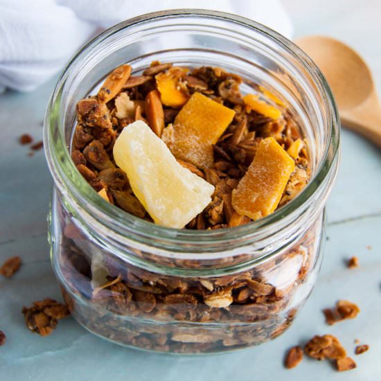 Tropical Homemade Granola