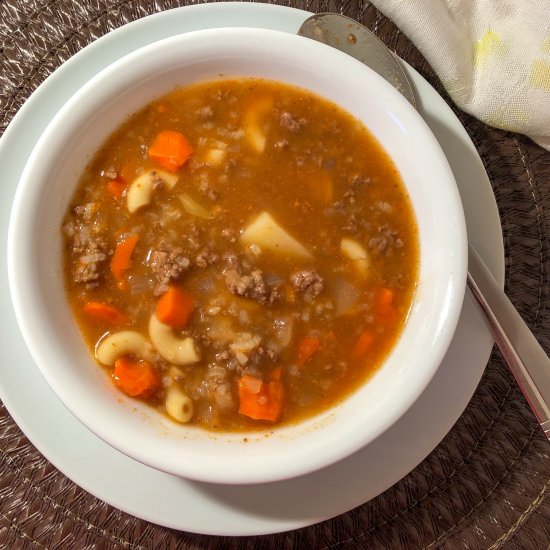Hamburger Soup