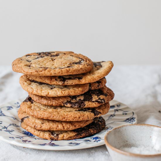 Miso chocolate chip cookies