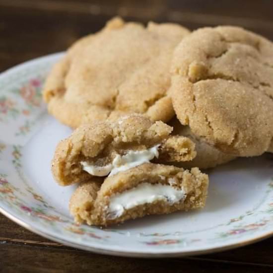 White Chocolate Snickerdoodles