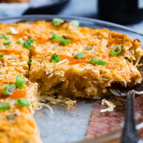 Paleo Buffalo Chicken Casserole