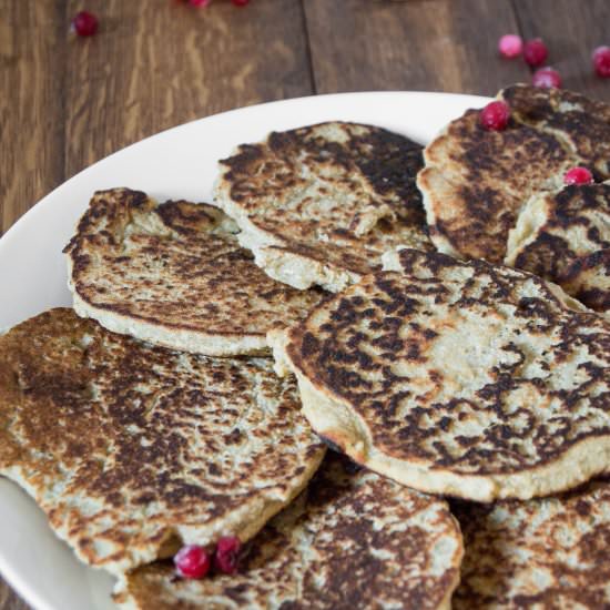 COCONUT AND KAMUT FLOUR PANCAKES