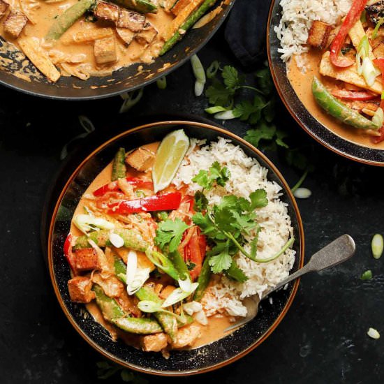 Vegan Thai Red Curry