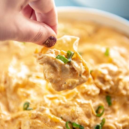 Instant Pot Buffalo Chicken Dip
