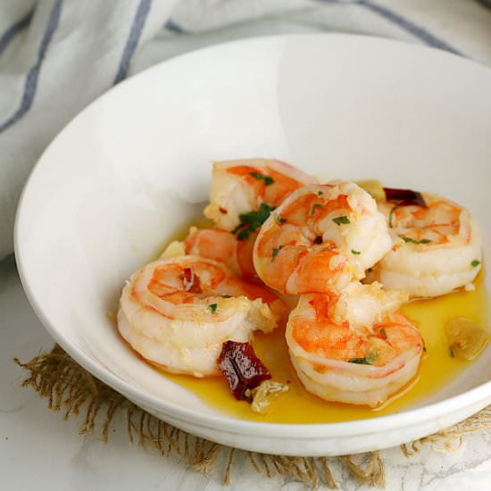 Mediterranean Garlic Shrimp