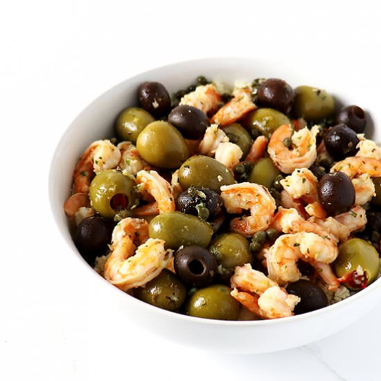 Mediterranean Shrimp Sauté