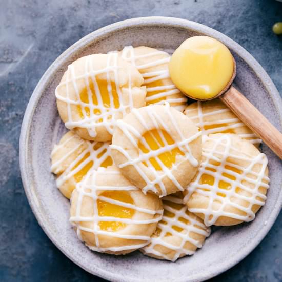 Lemon Curd Cookies