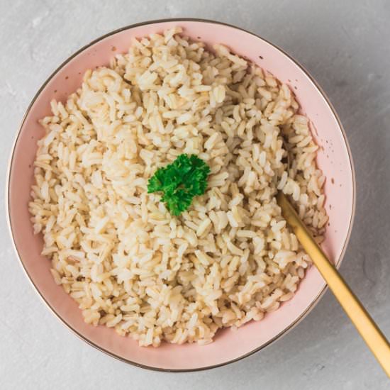 Instant Pot Brown Rice
