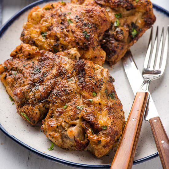 Air Fryer Chicken Thighs