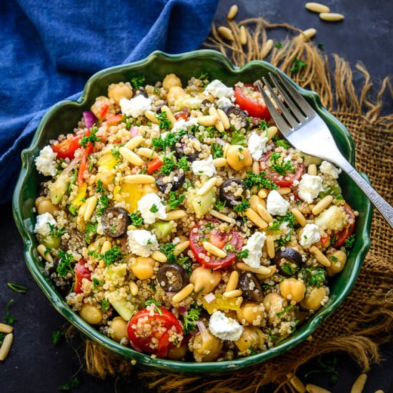 Mediterranean Quinoa Salad