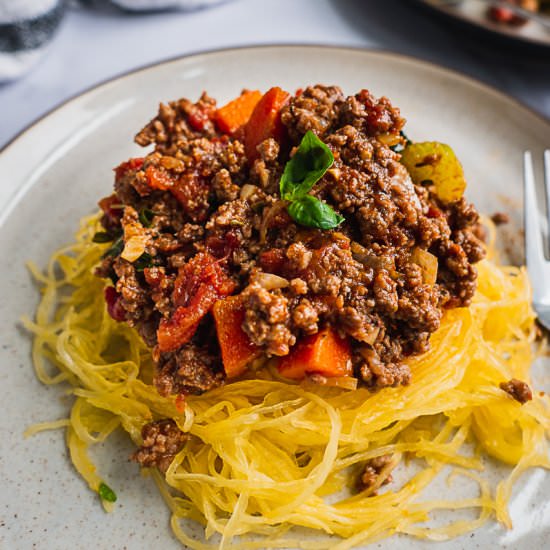 HEALTHY BOLOGNESE SAUCE