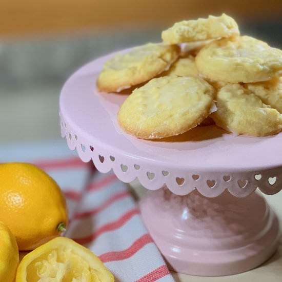Lemon Shortbread Cookies