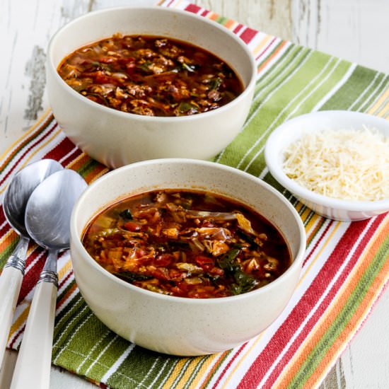 Ground Beef Vegetable Soup