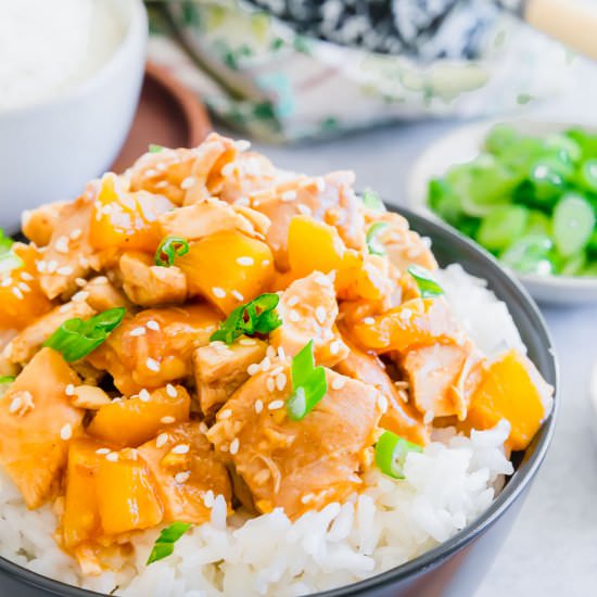 Slow Cooker Honey Garlic Chicken