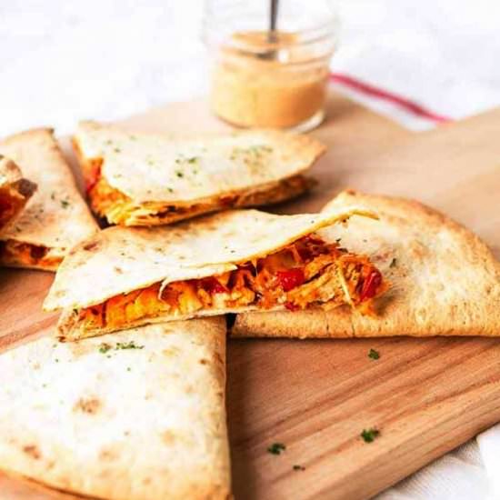 Chicken quesadillas